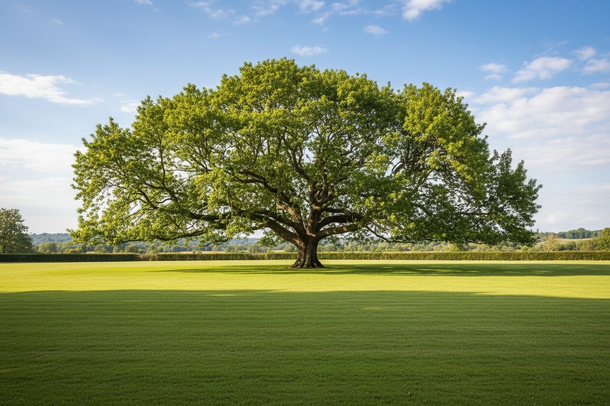 After tree service
